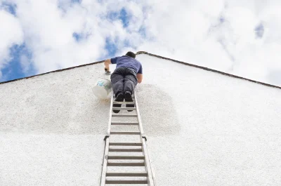 Peinture extérieure à Rochecorbon — façades et ravalement